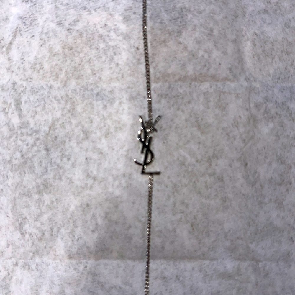 YSL Silver Bracelet